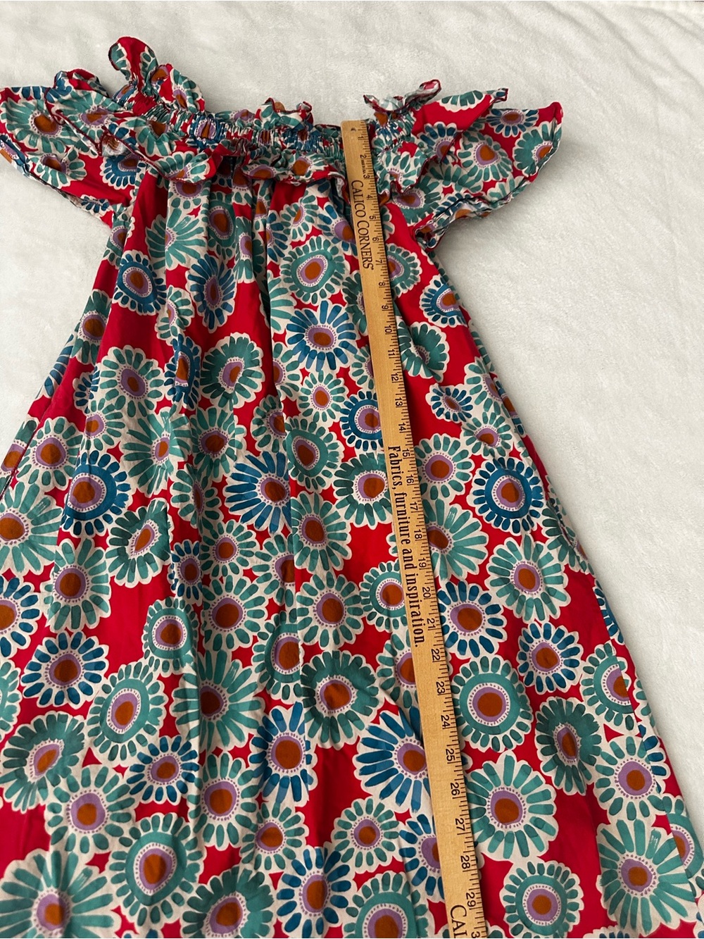 La DoubleJ Breakfast Crazy Daisy Maxi Dress Size medium - Picture 11 of 15